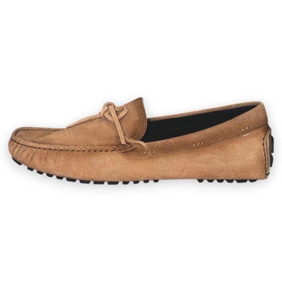 BOSS Driver Mocc Men's Loafers Beige Genuine Leather US 9.5 | EU 42.5 MSRP $299 - Picture 2 of 5